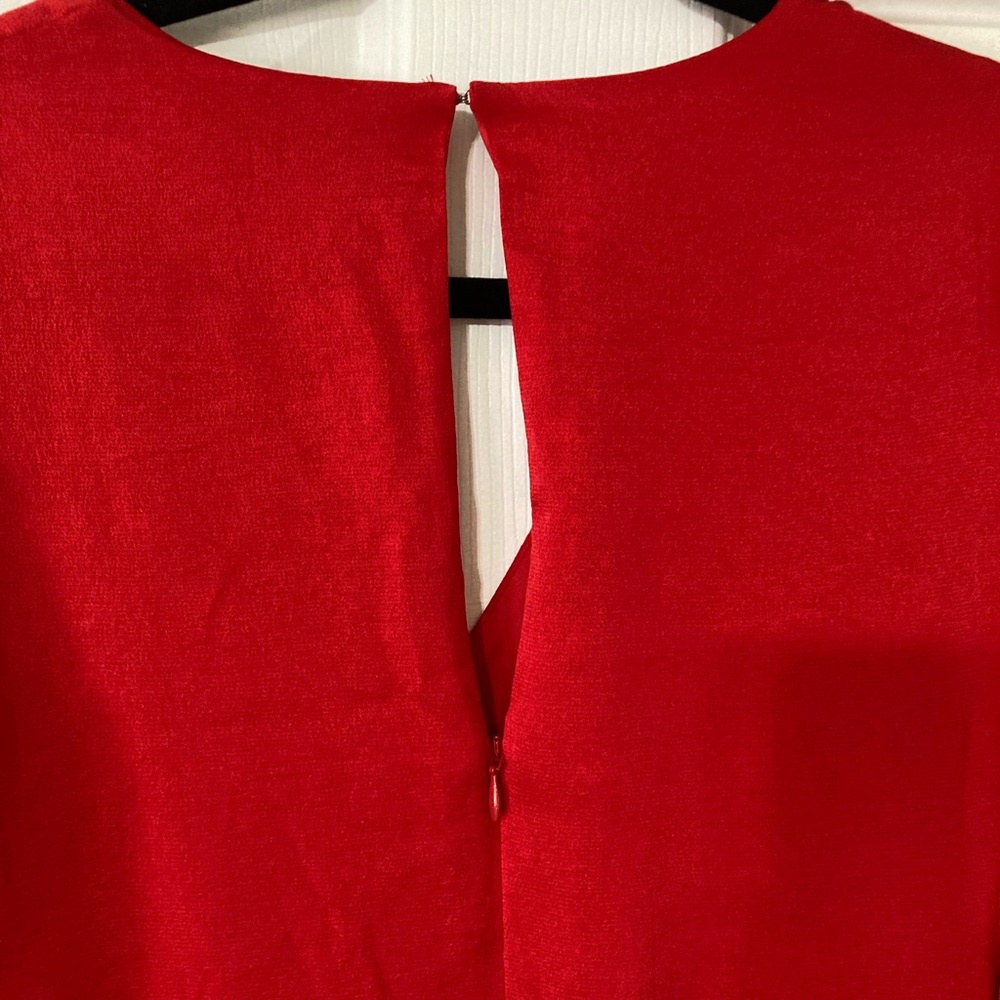 Express Red Dress S - Picture 3 of 4